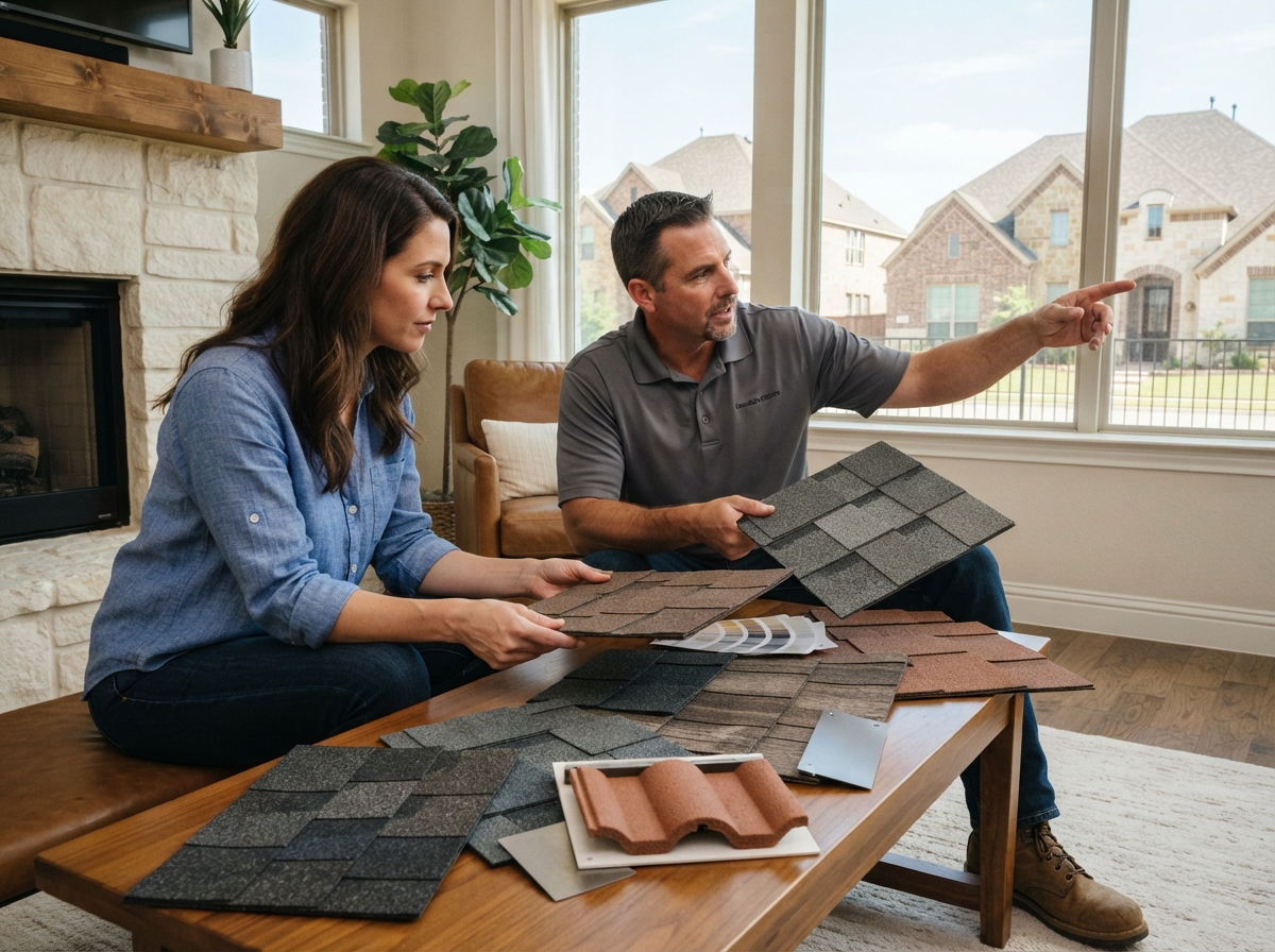 Choosing Colors For Roof Repair That Suit Dallas Homes