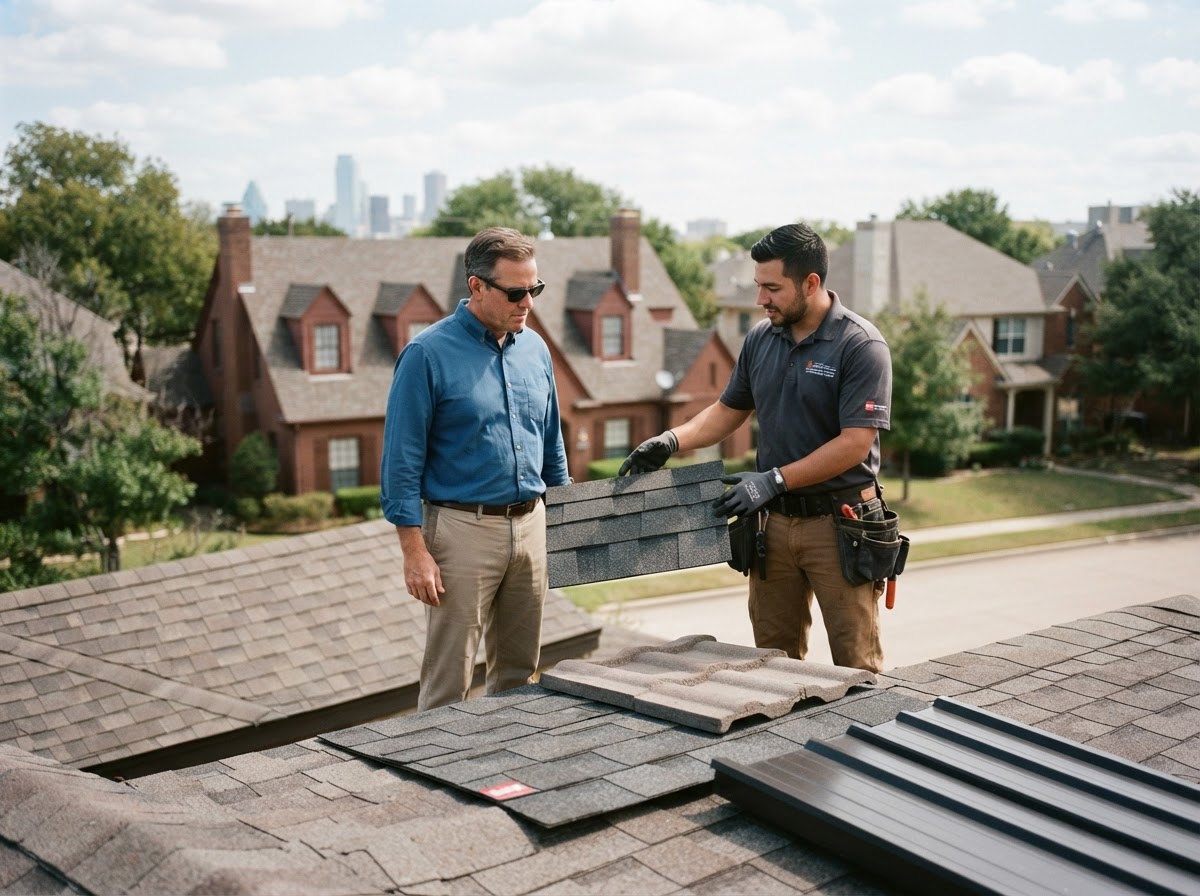 How To Choose Materials For Roof Repair In Dallas