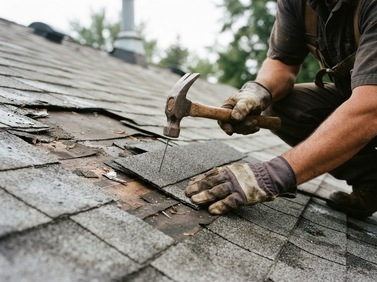 Storm Damage Roof Repair in Dallas, TX